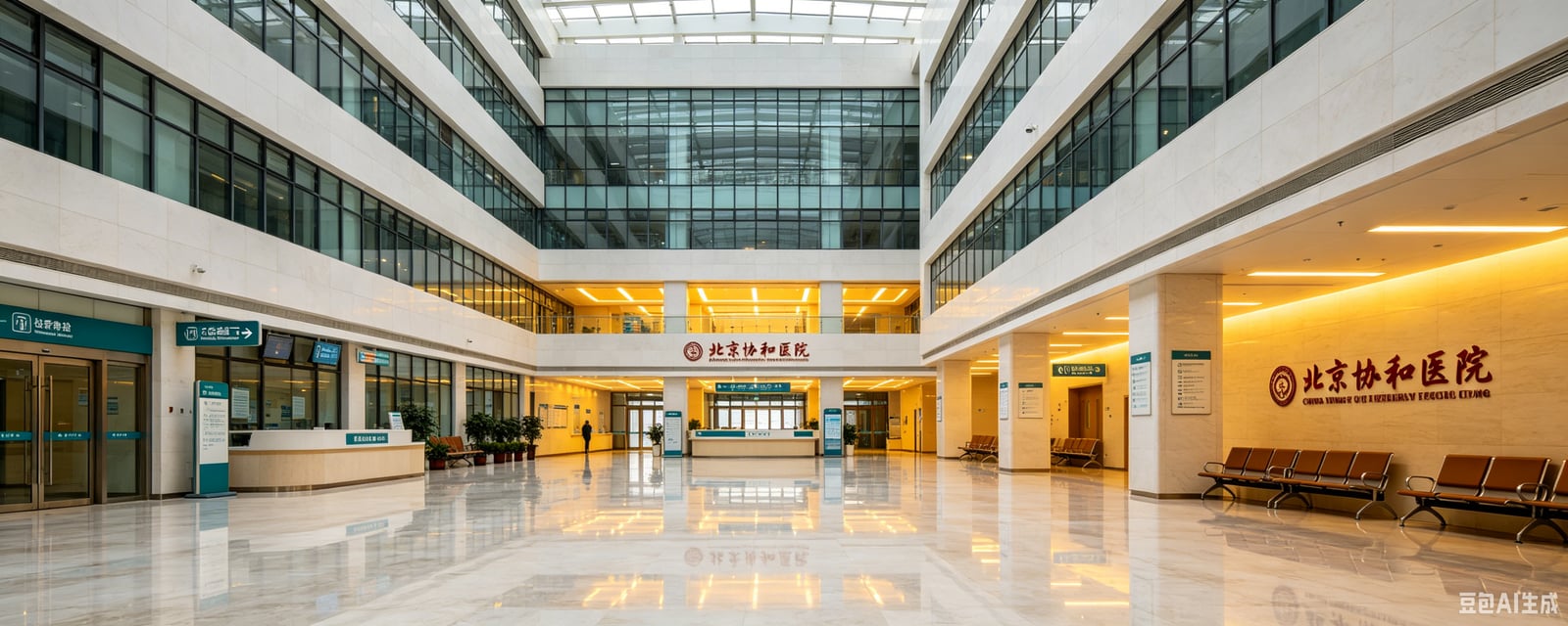 International patient wing at a major hospital in China