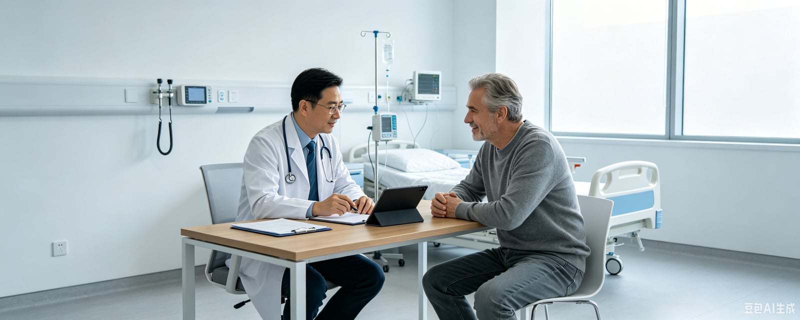 International patient wing at a major teaching hospital in China